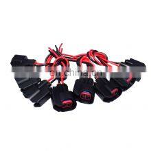 Free Shipping!8pcs Fuel Injector Connector Wiring Plugs Clips EV6 EV14 Pigtail Cut Splice New thumbnail-1