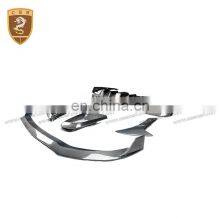 Auto Parts B Style Carbon Fiber W222 S63 Car Full Body Kit Side Skirts Front Lip For Mercedes Bens thumbnail-5