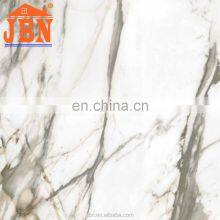 Pure White Microcrystal Stone Porcelain Tiles Foshan Polished Tile
