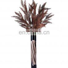 China Factory Hot Sale Decal Black Golden Brown Color Cylindrical Ceramic Porcelain Vase for Home Decor thumbnail-3