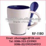 Professional Hot Sale Wholesale Ceramic Oversized Tea Mug Spoon for Daily Use thumbnail-1