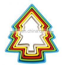 Best Selling Plastic Christmas Tree Shape Cookie Cutter Set thumbnail-4