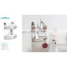 Bathroom Storage Iron Wire Rack Black Electrophoresis Suction PS Box thumbnail-5