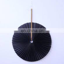 Collection Of Handwoven Bamboo Fan Wall Hanging Set Custom Color High Quality Cheap Wholesale Vietnam Manufacturer thumbnail-4