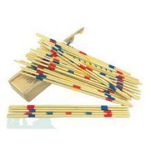 Colorful Bamboo Mikado Pick Up Sticks Toys Traditional Game thumbnail-2