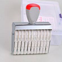 ROLLER NUMBER AND DATE STAMP