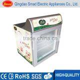 Compact Upright Freezer Single Glass Door Low Temperature Ice Cream Freezer thumbnail-3