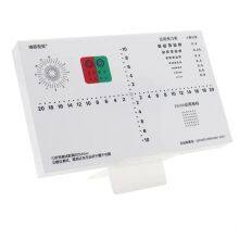Factory Price 2PCS Vision Chart Test Card Presbyopia Focusing Plate Plastic Sealed Small Card Detection Ophthalmic thumbnail-4