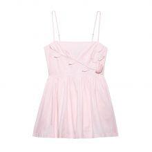 2025 New European and American Fashion Flower Printed Poplin Dress thumbnail-5