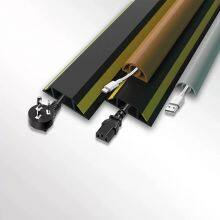 Self-adhesive PVC Arc Semicircle Mini Trunking,invisible,resistance Trampling Trunking