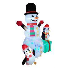 Santa Inflatable With Xmas Blow up – Perfect for Xmas Decor thumbnail-2