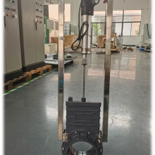 Electric Knife Gate Valve for Power Plant Systems - Controls Effluent and Discharge With Self-Sealing Mechanism to Prevent Leaks thumbnail-2