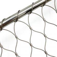 Stainless Steel Rope Zoo Cage House Sky Mesh for Monkey Cage Fence Nets
