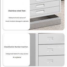 Customizable Drawer Slide Filing Cabinet SCMG238 With Aluminum Handles & Anti-Slipping Screws for Cancer Research Centers-Serving UK thumbnail-4
