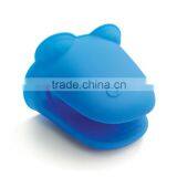 Household Silicone Kitchen Gloves Silicone Rubber Oven Mitts Kitchen Glove thumbnail-1