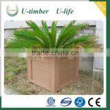 Top Quality Unique Professional Natural Color Wpc Flower Box