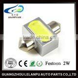 2W LED Car Light High Power COB LED Lamp LED Width Lamp Reading Lamp DC 12V Energy Saving Light Festoon 31mm thumbnail-1