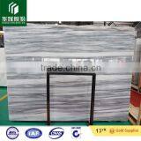 Chinese Grey Marble Big Slab With White Background Color thumbnail-2