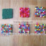 Multi-Color Tea Square Mat