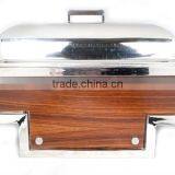 Steel Cheffing Dish, Wedding & Party Utensils, Food Serving Dish, Hot Keeping Dish, Catering Item, Hotel & Restaurant Utensils thumbnail-1