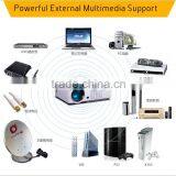 Home Theater 3D Beamer Projetor S200 LCD Projector for Video Proyector TV Movie Games Mini Projector Full HD