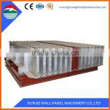 Stainless Steel Hollow Core Lightweight Concrete Wall Panels Making Machine