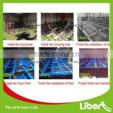 Professional Trampoline Manufacturer Kids Indoor Trampoline Bed, Indoor Trampolin, Trampolin Bed for Sale thumbnail-5