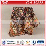 Printed 14mm Wholesale New Square Twill Silk Scarf thumbnail-1
