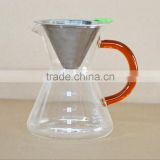 Exquisite Manual Drip Glass Coffee Maker