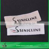 Sinicline Custom Made Woven Branding Label With Both Ends Folded