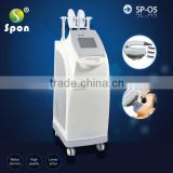 Promotion New designed two handles SHR fast hair removal beauty machine E-light RF+IPL hair removal machine