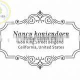 Rectangular Monogram Monogram Flash Pre Inking Stamps thumbnail-1