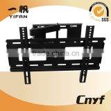 45 inches adjustable black metal tv wall mounting brackets