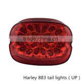 For Harley Fatboy, Sportster, Dyna, Road King, Glides, XL 883 1200 Tail Light LED Integrated Turn Signals Red / Smoke / Clear thumbnail-3