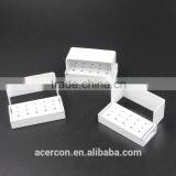 Hot Sale 15 Holes Aluminium Dental Bur Holder(White) thumbnail-4