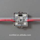DC12V 4LEDs Square Shape RGB Lpd6803 LED Pixel Module thumbnail-4