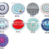 2016 New Design Large Round Beach Towel With Tassel for Promotion thumbnail-2