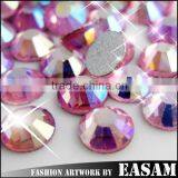 AB Pink Rose Rhinestone,hot-fix Flat Rhinestone Quality Choice thumbnail-1