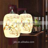 Loft Style Les Double Wall Lamp Industrial Antique Wall Light Lamp Ceramic Wood Vintage Wall Light thumbnail-5