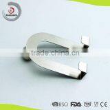 U Shape Stainless Steel Door Hook Bag Hanger Over the Door Hanging Hook HC-SH26 thumbnail-2