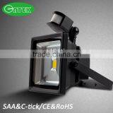 50w Outdoor LED Flood Light With Sensor SAA CE ROHS Approved thumbnail-5