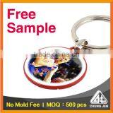 Free Sample_advertising Printed Basketball Souvenir Oem Key Holder thumbnail-5