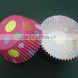 Single Wall Polka Dots Cupcake Case Cupcake Wrapper thumbnail-1
