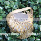 Handwoven Bamboo Decorative Basket for Planting thumbnail-3