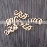 Special Letter Shape Logo Designed Metal Plate thumbnail-1