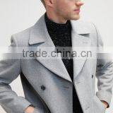 2016 OEM Design High Quality Men Custom Made Wool Coat thumbnail-6