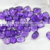 Natural Purple Faceted Amethyst Loose Gemstone Wholesale Price