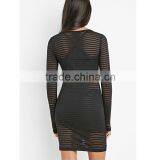 HP680061 2016 Hot Fashion Derocate Sequin Neck Lady Fashion Dress Names, Desiger One Piece Pary Dress thumbnail-3