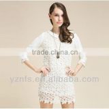 new design latest women casual patterns for mermaid lace dress