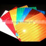 Fluorescent Yellow/Orange Super Intensity Grade Micro Prismatic Reflective Sheeting